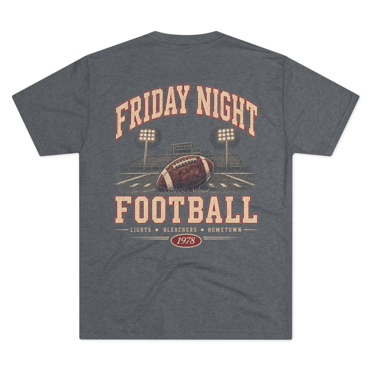 Friday Night Football Vintage Tri-Blend Tee