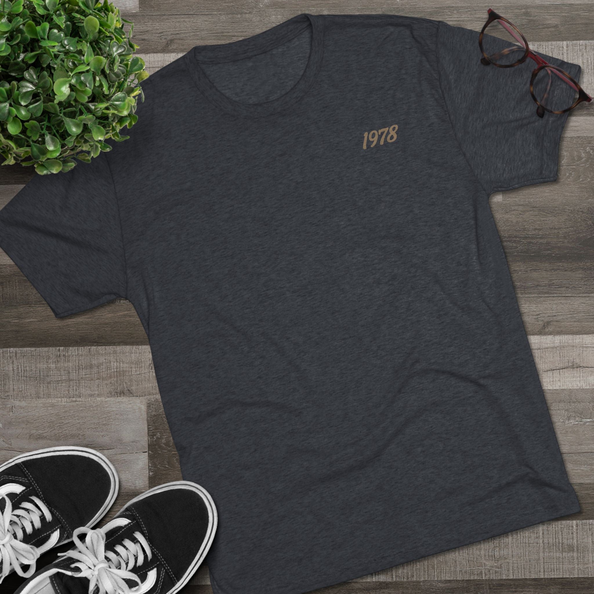 Meet Me At The Creek Tri-Blend Vintage Tee